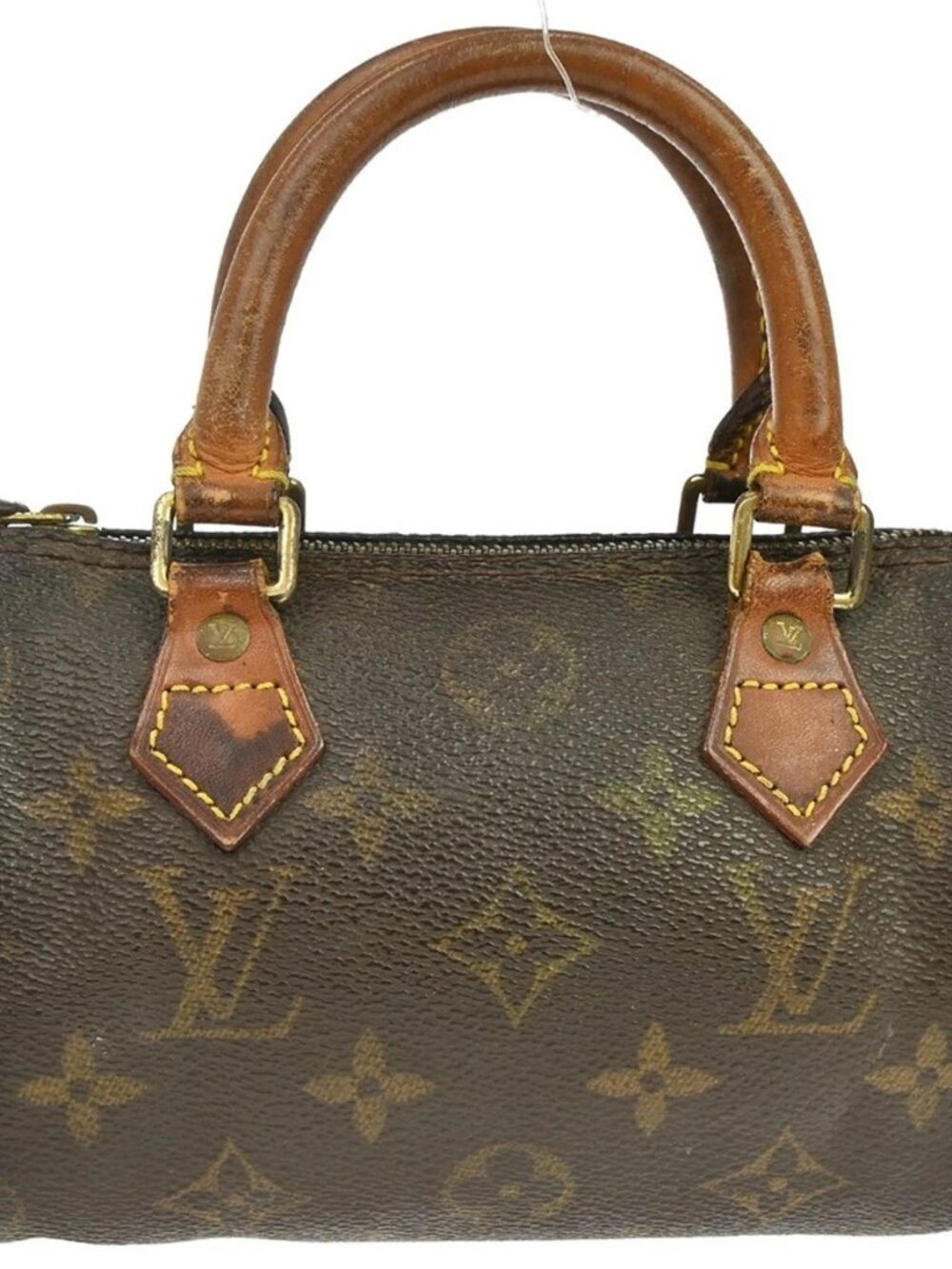 LOUIS VUITTON MINI SPEEDY HANDBAG MONOGRAM M41534 TH0040 YQ07997